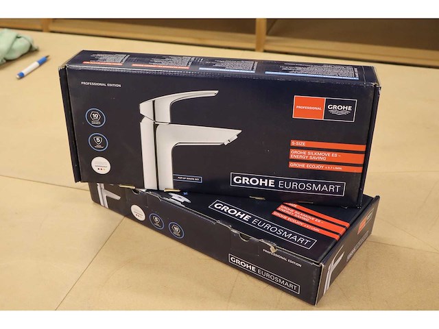 Grohe - eurosmart - - wastafel mengkraan (2x) - afbeelding 6 van  6