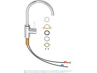 Grohe - eurosmart cosmopolitan 32843dc0 - keukenmengkraan - afbeelding 3 van  7