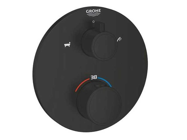 Grohe - grohtherm - 1022102340 - opbouwdeel - afbeelding 1 van  2