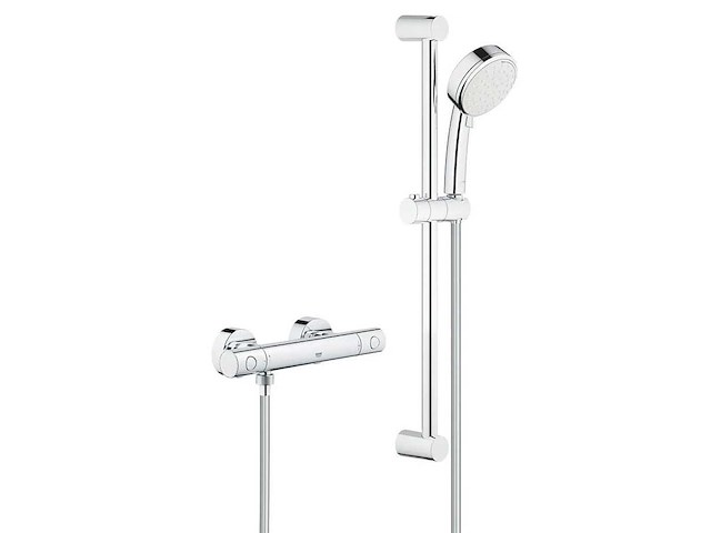 Grohe - grohtherm 800 cosmopolitan (34768000) - - thermostatische doucheset (comfortset) - afbeelding 1 van  9