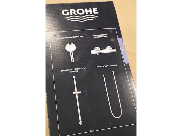 Grohe - grohtherm 800 cosmopolitan (34768000) - - thermostatische doucheset (comfortset) - afbeelding 5 van  9
