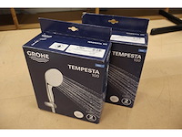 Grohe - new tempesta 100 - - handdouche set (2x) - afbeelding 4 van  5
