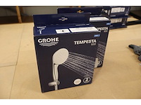 Grohe - new tempesta 100 - - handdouche set (2x) - afbeelding 5 van  5