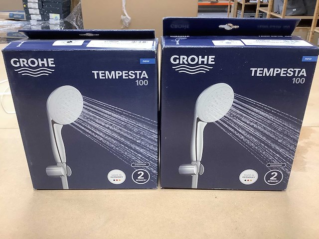 Grohe - new tempesta 100 - 2779810e - handdoucheset (2x) - afbeelding 2 van  4