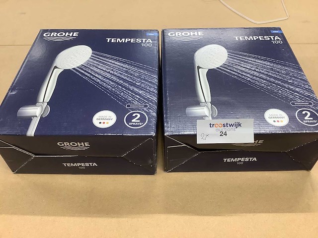 Grohe - new tempesta 100 - 2779810e - handdoucheset (2x) - afbeelding 2 van  3