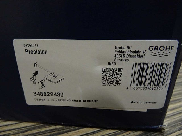 Grohe - precision thermostat perfect - doucheset - afbeelding 3 van  3