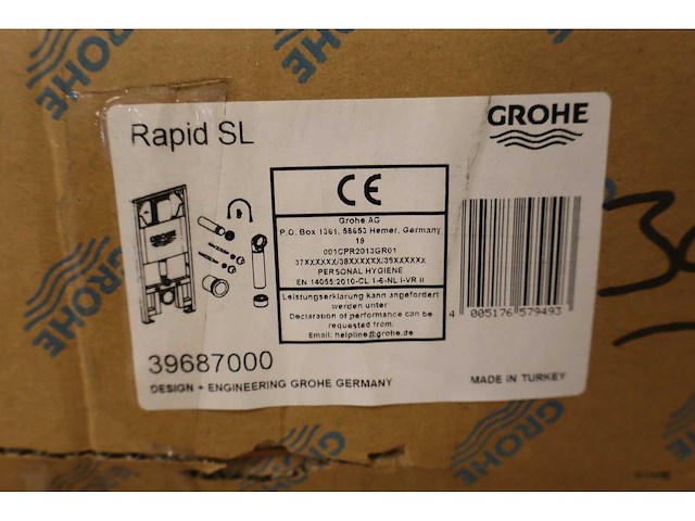 Grohe - rapid sl slim - reservoir - afbeelding 2 van  4