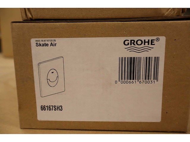 Grohe - skate air - bedieningsplaat - spoelplaat voor inbouwreservoir (4x) - afbeelding 1 van  5