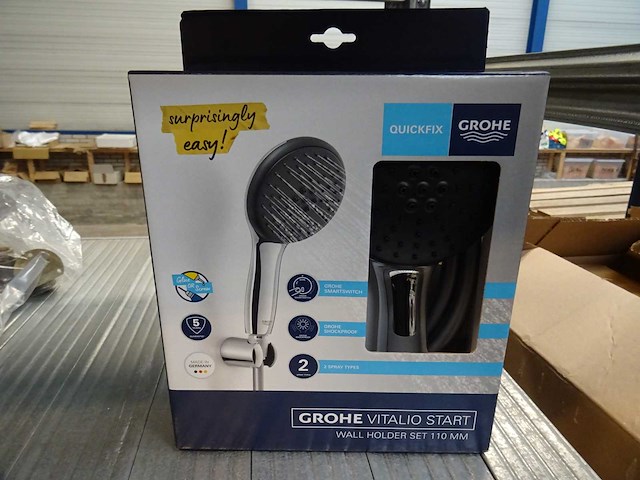 Grohe - vitalio start 110mm - 27951002 - doucheset (8x) - afbeelding 1 van  1