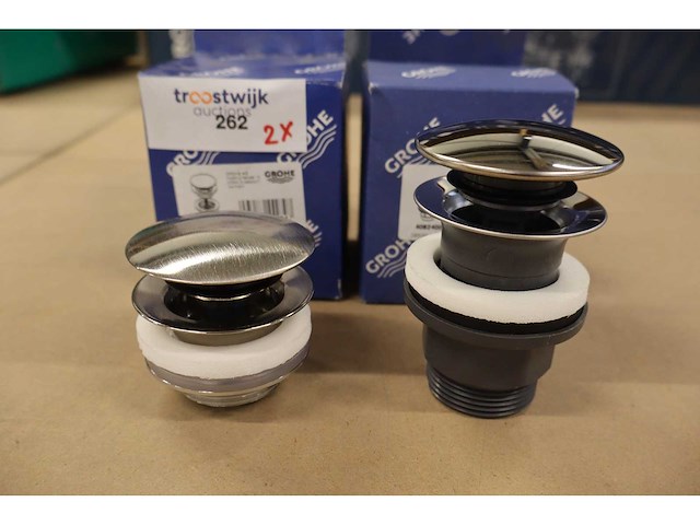 Grohe - waste set - 2 uitvoeringen - wastafel (2x) - afbeelding 2 van  11