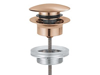 Grohe - waste set met push open plug - - push-open afvoerplug clickwaste (4x) - afbeelding 1 van  6