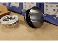 Grohe - waste set met push open plug - - push-open afvoerplug clickwaste (4x) - afbeelding 3 van  7