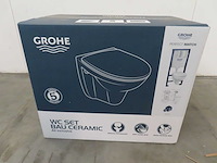 Grohe - wc set bau ceramic - toilet - afbeelding 1 van  2