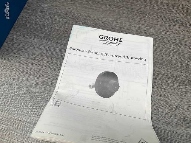 Grohe 33951000 inbouwdeel voor thermostaat voor eurodisc - afbeelding 2 van  5