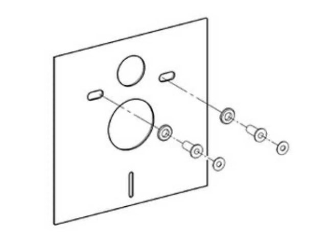 Grohe 37 131 000 geluidsisolatie set (20x) - afbeelding 1 van  3