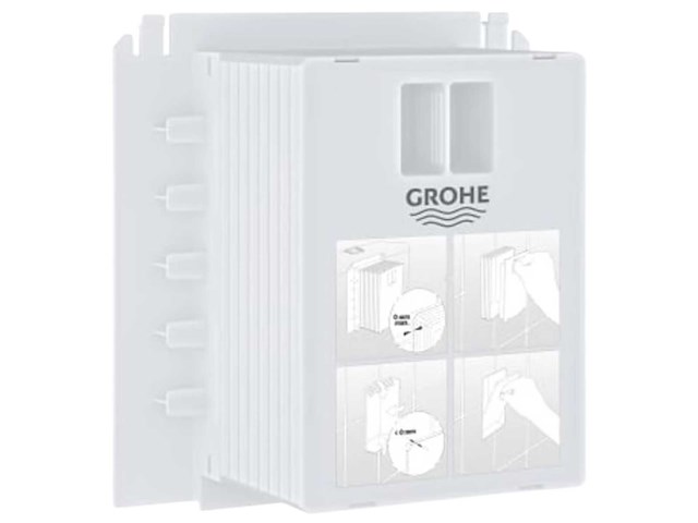 Grohe 40911000 inspectieschacht (3x) - afbeelding 1 van  4