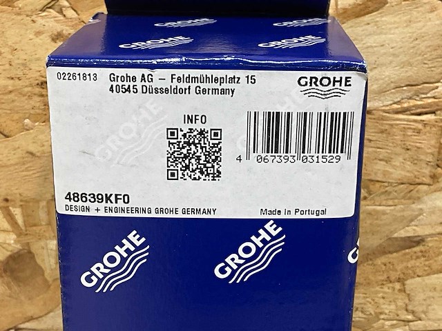 Grohe 48639kf0 kraanuitloop wand zwart - afbeelding 3 van  3