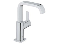 Grohe allure chrome marine mixer tap single lever high output - 23076000 - afbeelding 2 van  7