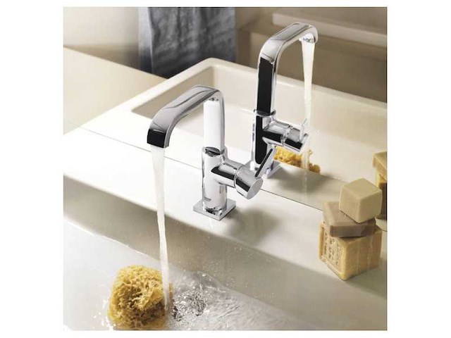 Grohe allure chrome marine mixer tap single lever high output - 23076000 - afbeelding 7 van  7