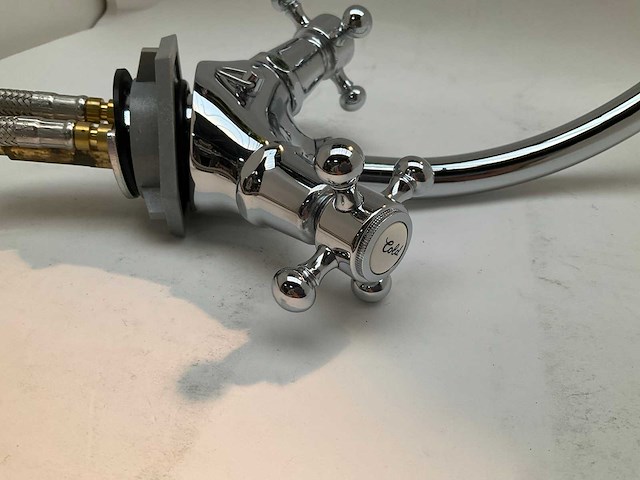 Grohe arabesk keukenmengkraan tweegreeps - afbeelding 3 van  5