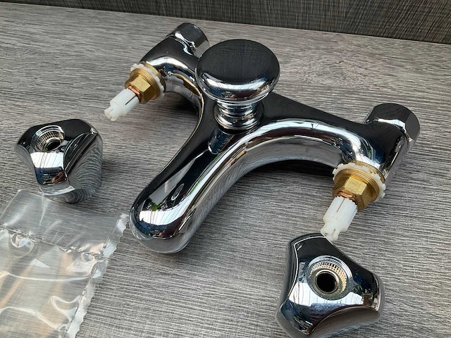 Grohe atalanta thermostatische bad/douchekraan chroom - afbeelding 3 van  6