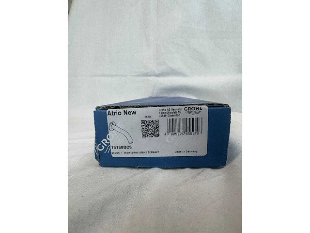 Grohe atrio new super steel brushed baduitloop (3x) - afbeelding 3 van  7