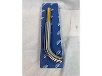 Grohe atrio new super steel brushed baduitloop (3x) - afbeelding 5 van  7