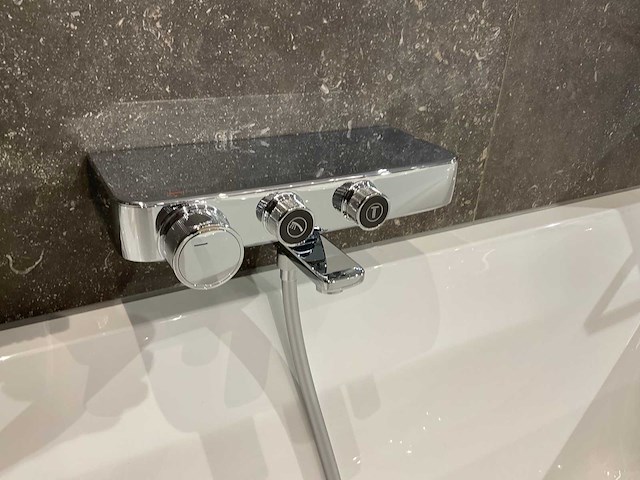 Grohe bad thermostaatkraan met handdouche - afbeelding 3 van  5