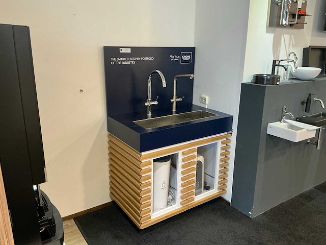 Grohe blue en red kokendwater keukenmengkraan (2x) - afbeelding 1 van  8