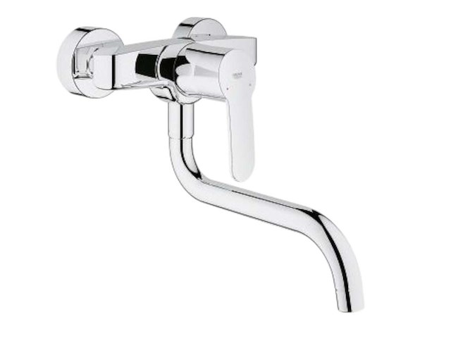 Grohe cosmopolitan 33982002 keukenmengkraan met lange draaibare uitloop - afbeelding 1 van  8