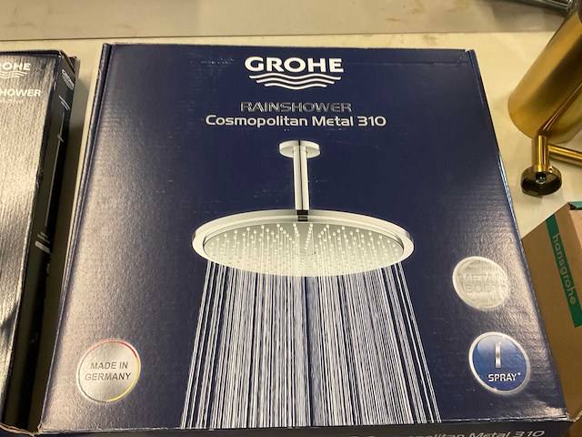 Grohe cosmopolitan metal 310 regendouche kop 310 mm - afbeelding 4 van  4