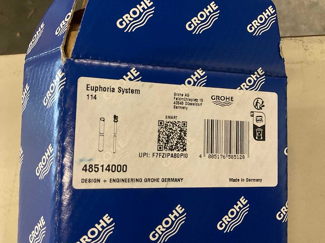 Grohe douche stang 114 cm - afbeelding 2 van  2