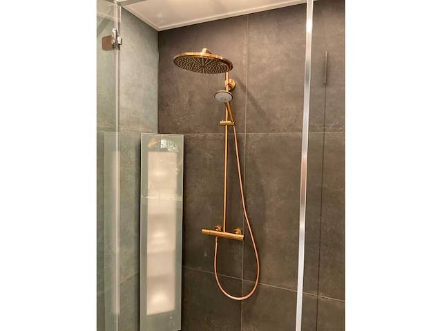 Grohe douche thermostaatkraan met regen- en handdouche - afbeelding 2 van  4