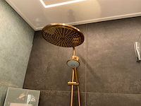 Grohe douche thermostaatkraan met regen- en handdouche - afbeelding 3 van  4