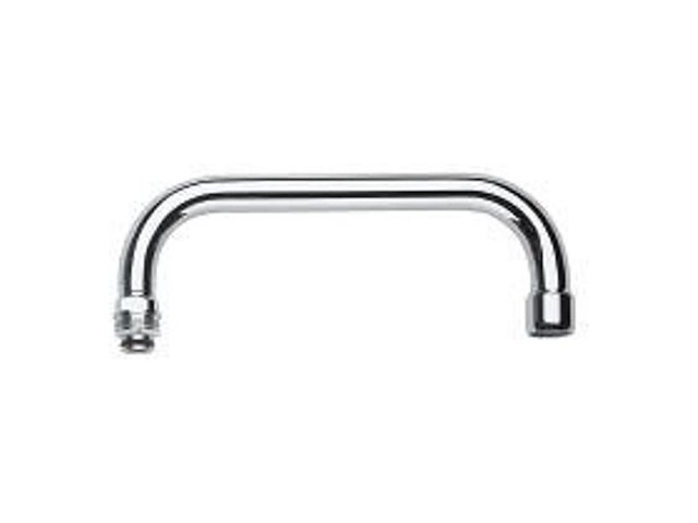 Grohe draaibare buisuitloop zilver - afbeelding 1 van  1