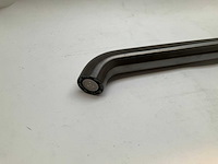 Grohe essence new brushed hard graphite wastafelmuurkraan - afbeelding 3 van  6