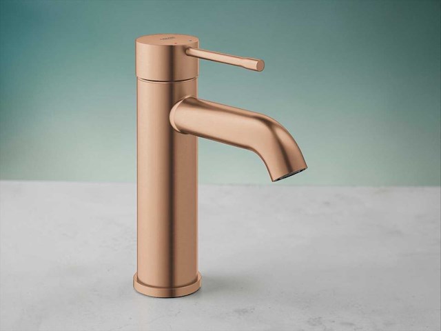 Grohe essence s wastafelkraan brushed warm sunset - afbeelding 1 van  9