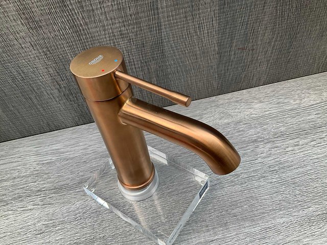 Grohe essence s wastafelkraan brushed warm sunset - afbeelding 7 van  9