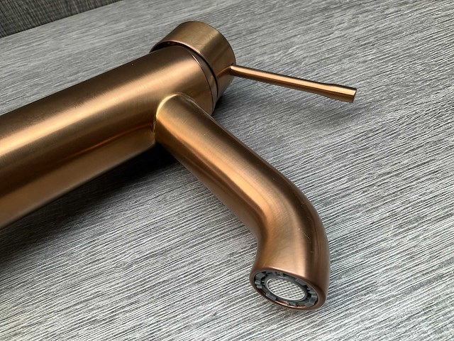 Grohe essence s wastafelkraan brushed warm sunset - afbeelding 9 van  9