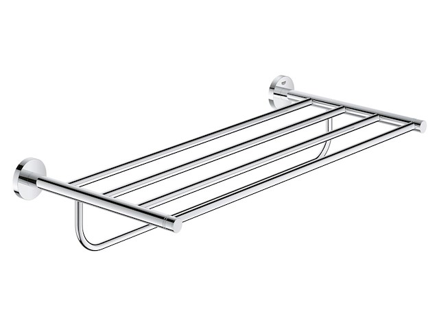 Grohe essentials handdoek plateau 55 cm. chroom - afbeelding 1 van  2