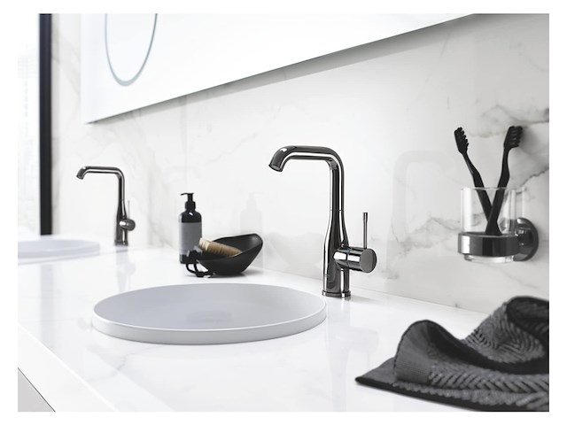 Grohe essentials houder voor zeepdispenser graphite - afbeelding 3 van  3
