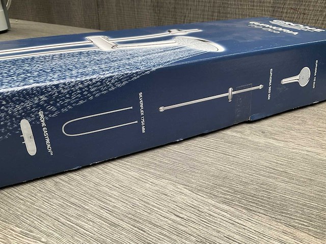 Grohe euphoria 110 duo glijstangset 2 straalsoorten met handdouche en plateau - afbeelding 6 van  7