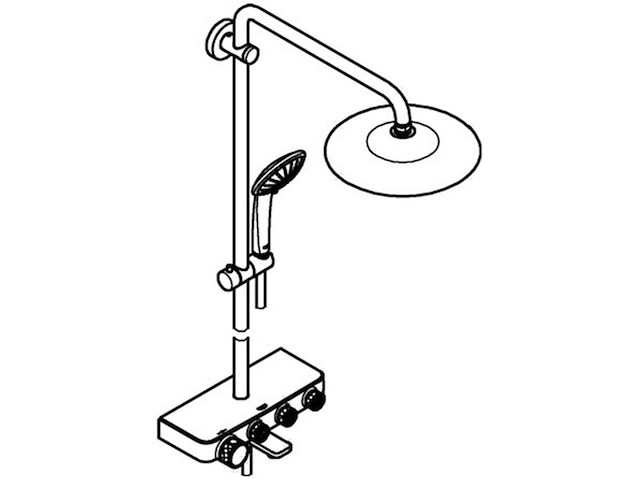 Grohe euphoria smartcontrol systeem 260 mono douchesysteem - afbeelding 4 van  4