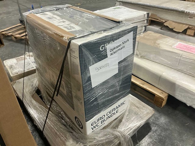 Grohe euro ceramic wc combiset met reservoir en softclose zitting - afbeelding 2 van  2