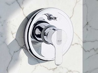 Grohe eurodisc 19518000 eenhendel badthermostaat opbouwdeel - afbeelding 1 van  7