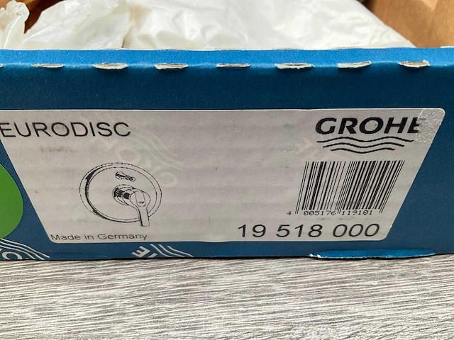 Grohe eurodisc 19518000 eenhendel badthermostaat opbouwdeel - afbeelding 7 van  7