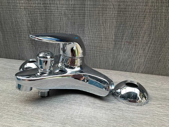 Grohe eurodisc bad/douche thermostaatkraan chroom - afbeelding 2 van  7