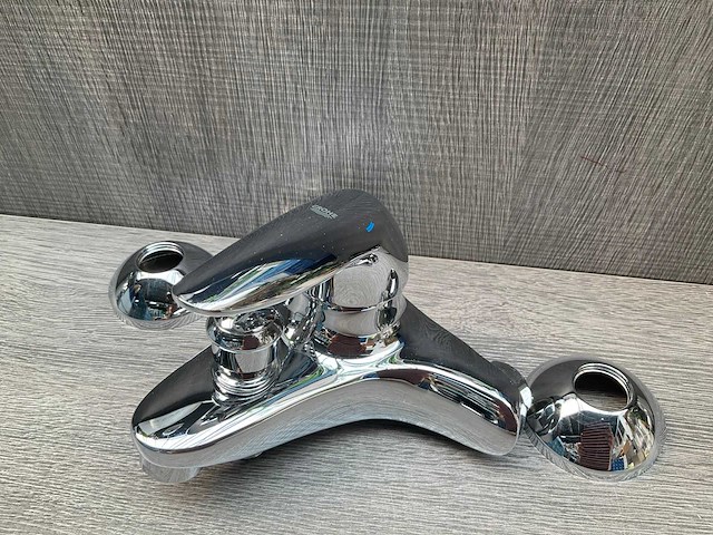 Grohe eurodisc bad/douche thermostaatkraan chroom - afbeelding 4 van  7