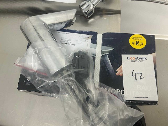 Grohe euroeco cosmopolitan e electronische wastafelkraan (2x) - afbeelding 1 van  2