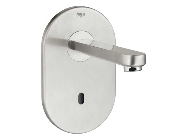 Grohe eurosmart cosmopolitan wastafelkraan met sensor opbouwdeel rvs - afbeelding 1 van  8